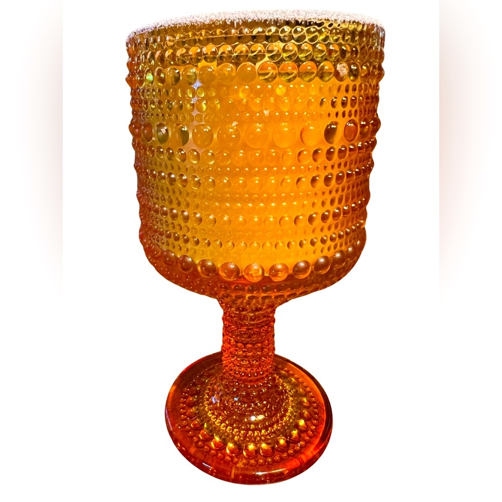 Goodies NWT 2 Mango Jalapeño Margarita Scented Candles Rust Hob Knob Glass - Picture 3 of 7